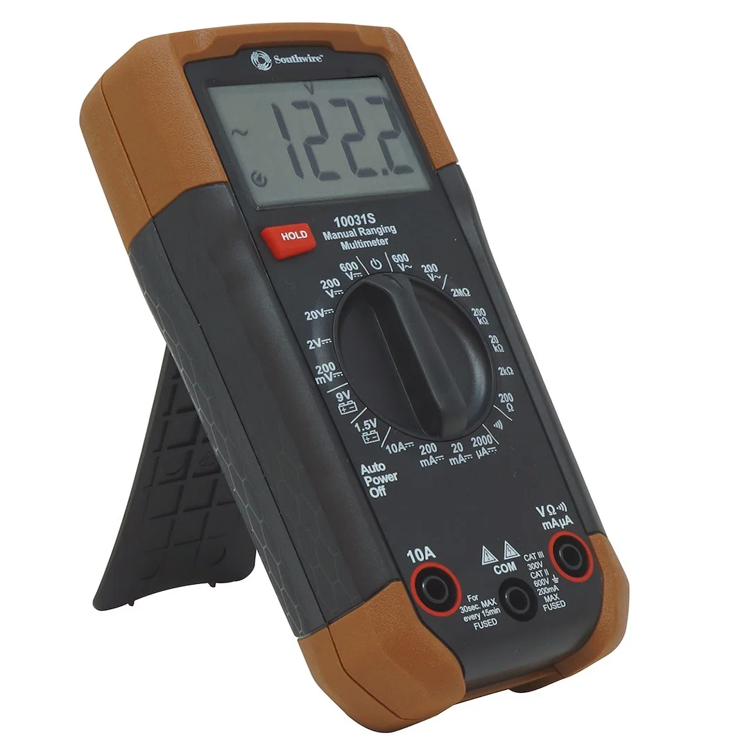 10031S – SOUTHWIRE Circuit Tester, Digital Display Resistance 0.1 To 2 Mega Ohm DC Current 1 Milli Amps To 10 Amps AC...